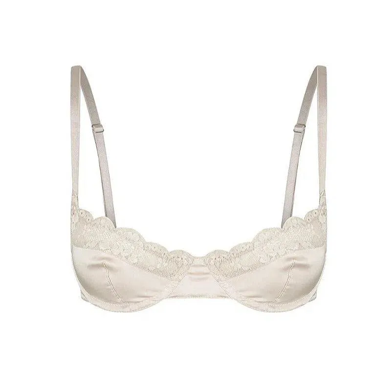 Alisanne – Satin balconette – Bra