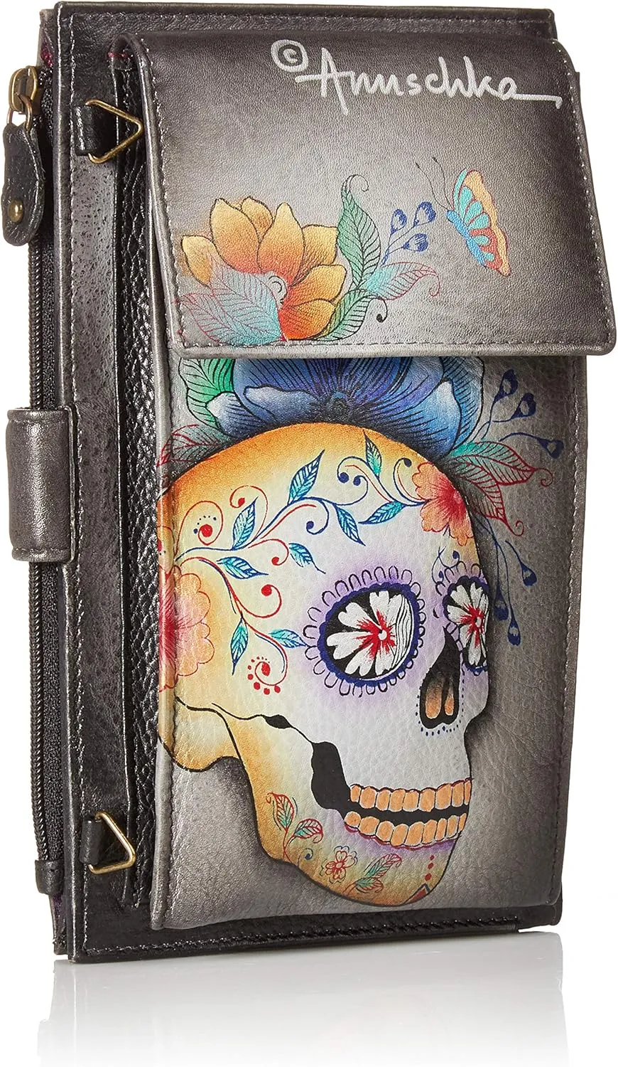 Anuschka Large Smart Phone Case Oct