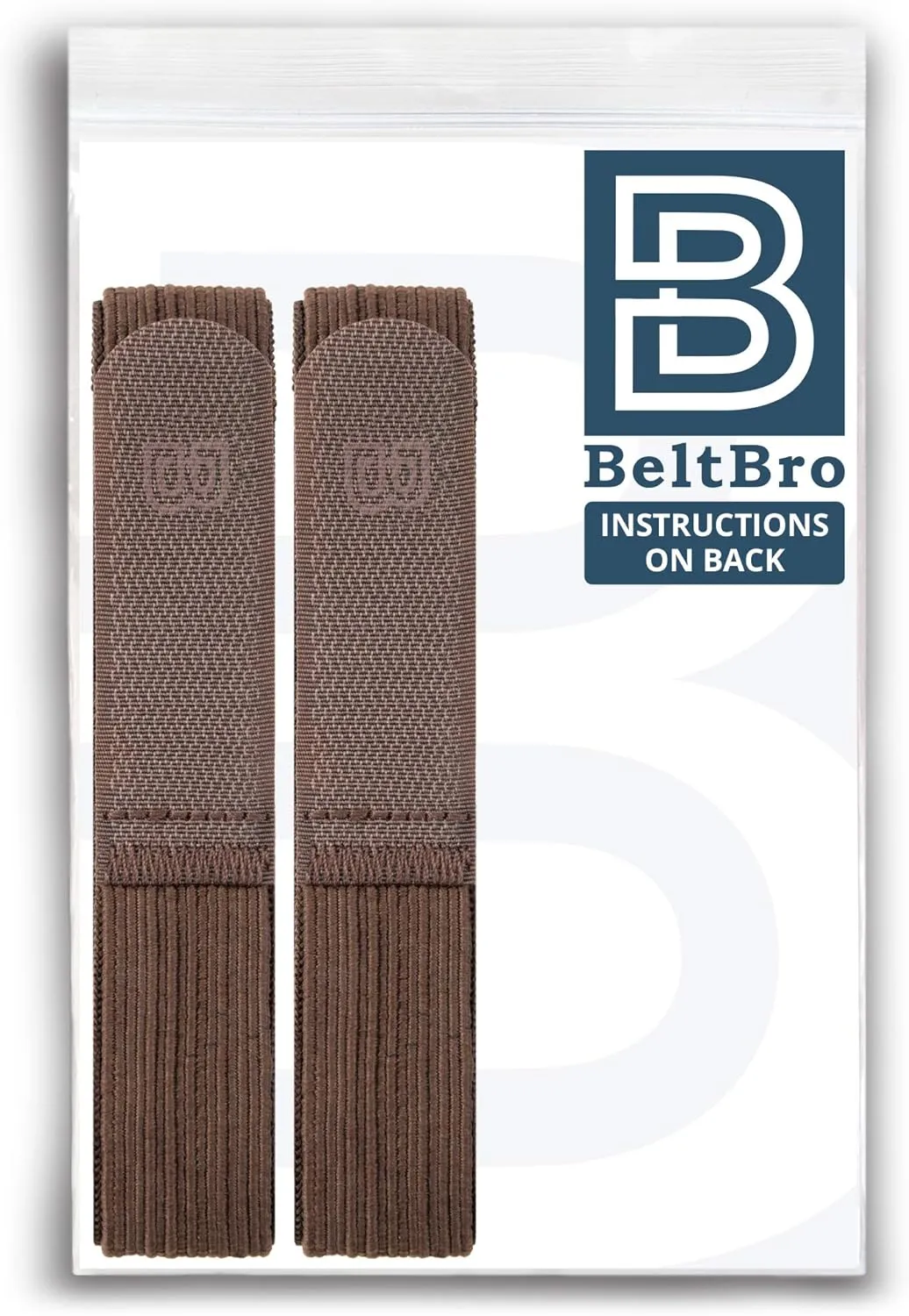 BeltBro For Women No Buckle Elastic Belt  Fits 1 Inch Belt Loops, Easy To Use