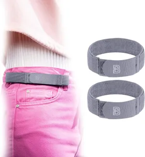 BeltBro For Women No Buckle Elastic Belt  Fits 1 Inch Belt Loops, Easy To Use