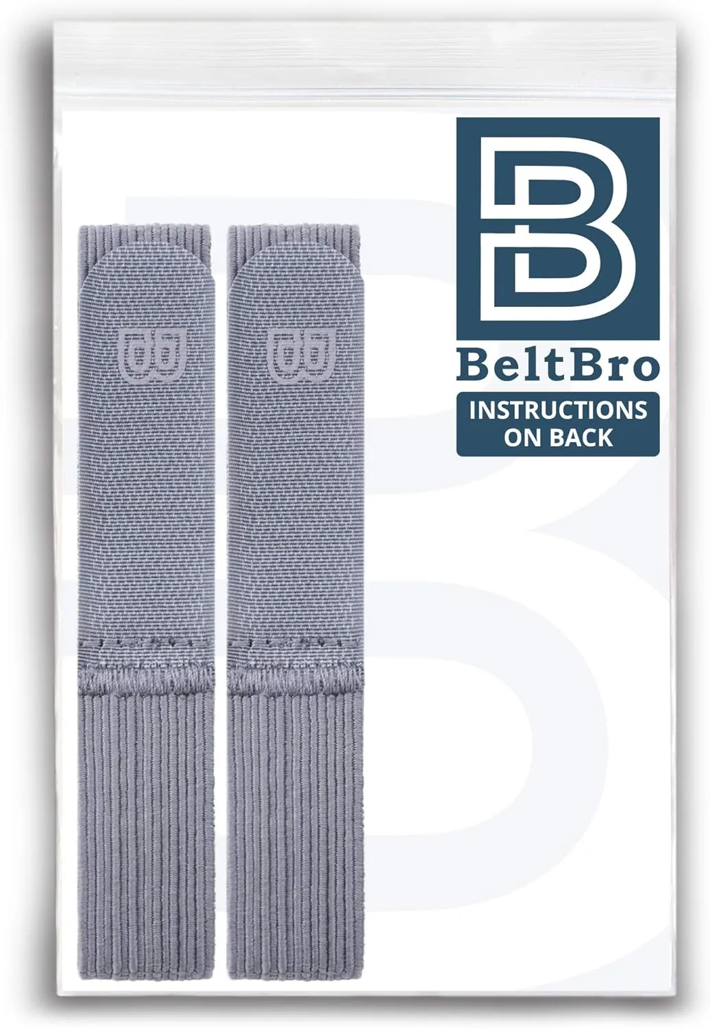 BeltBro For Women No Buckle Elastic Belt  Fits 1 Inch Belt Loops, Easy To Use