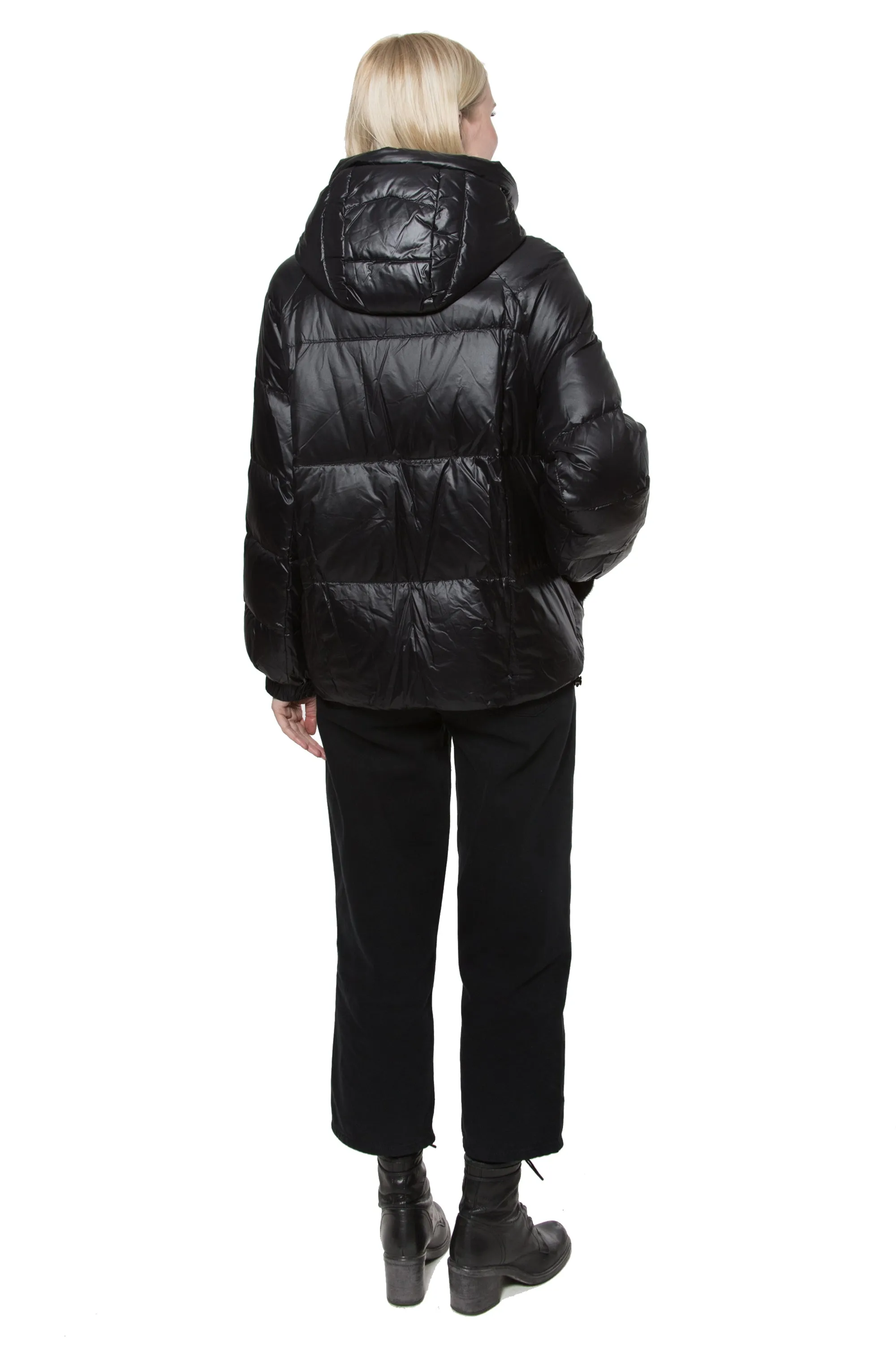 CALHOUN - Faux Mink Fur Down Jacket