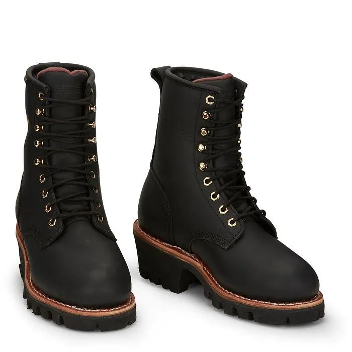 Chippewa Women's Tinsley 8" Steel Toe WP 400G Ins Work Boot - Black - L73050