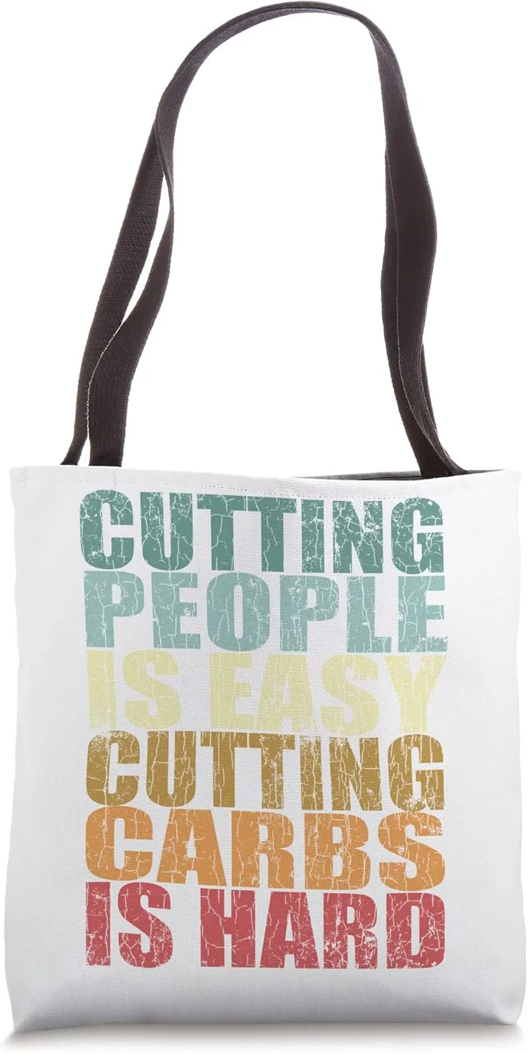 Cutting People Is Easy Funny Surgeon Surgery Doctor Graphic Tote Bag