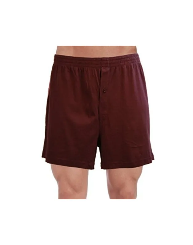 CYZ Mens 2-Pack 100% Cotton Knit Pajama Bottoms - Sleep/Lounge Shorts