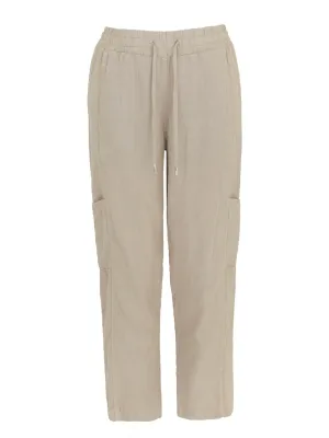 Dolcezza Relaxed Linen Pants - Available In 2 Colours
