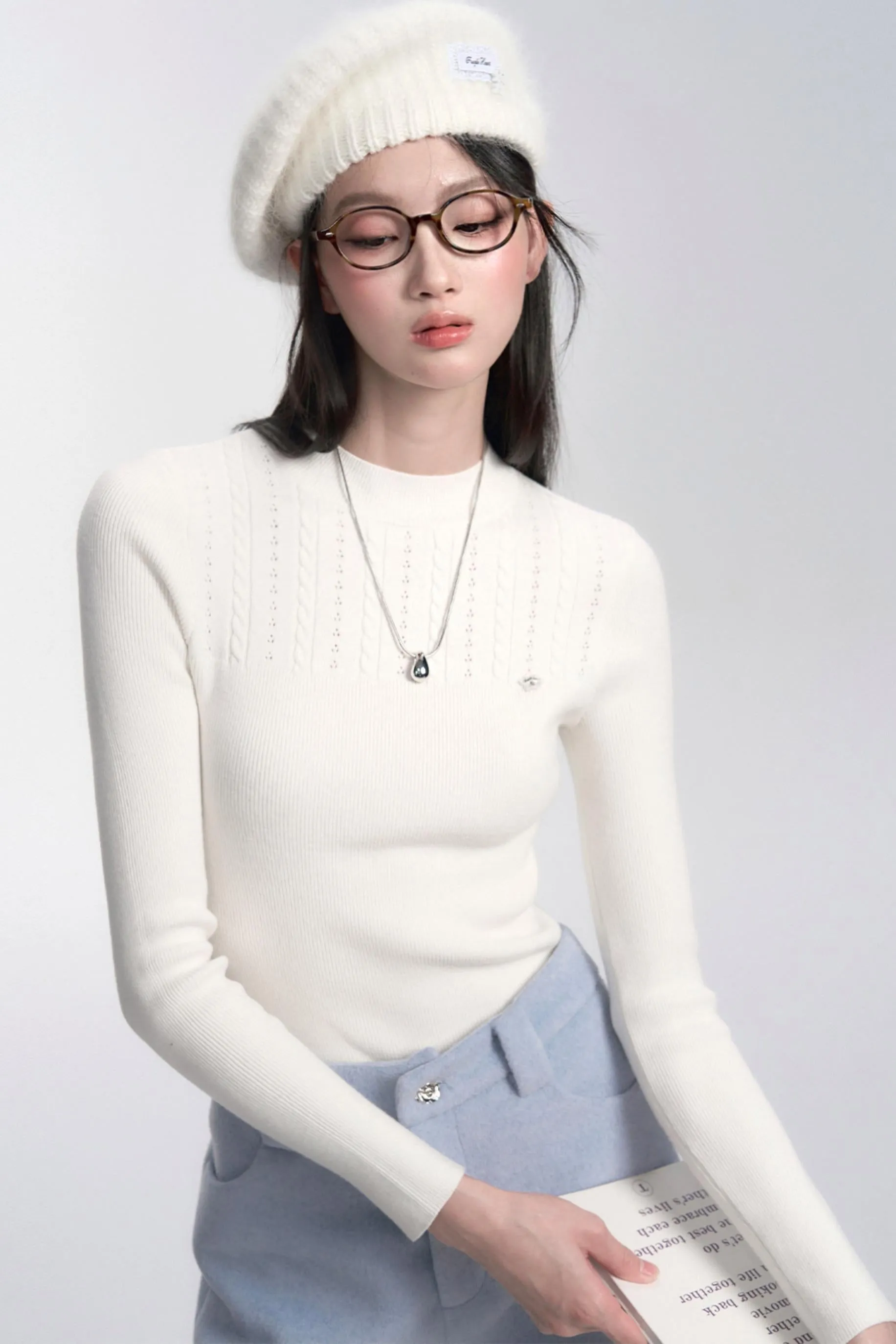 Essential Slim Knit Sweater