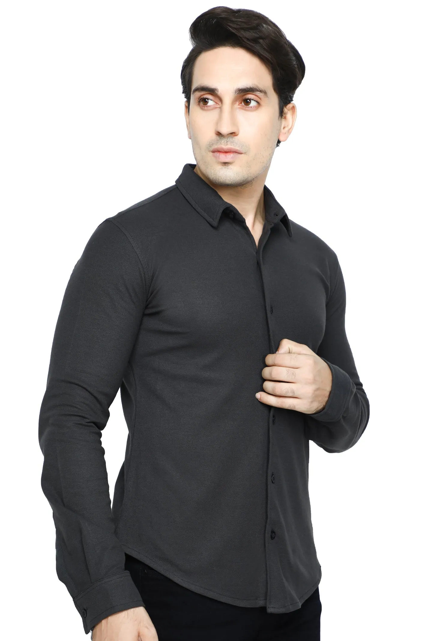 Grey Casual Shirt