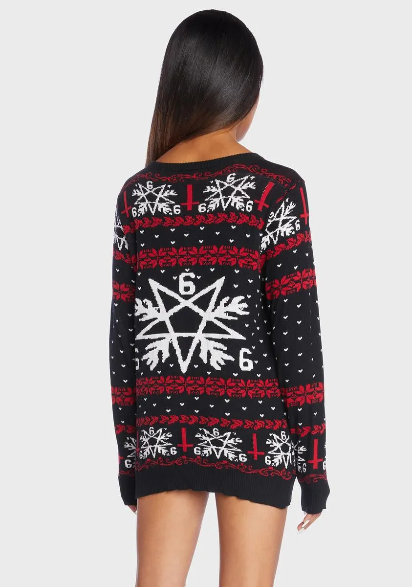 Hail Santa Christmas Sweater
