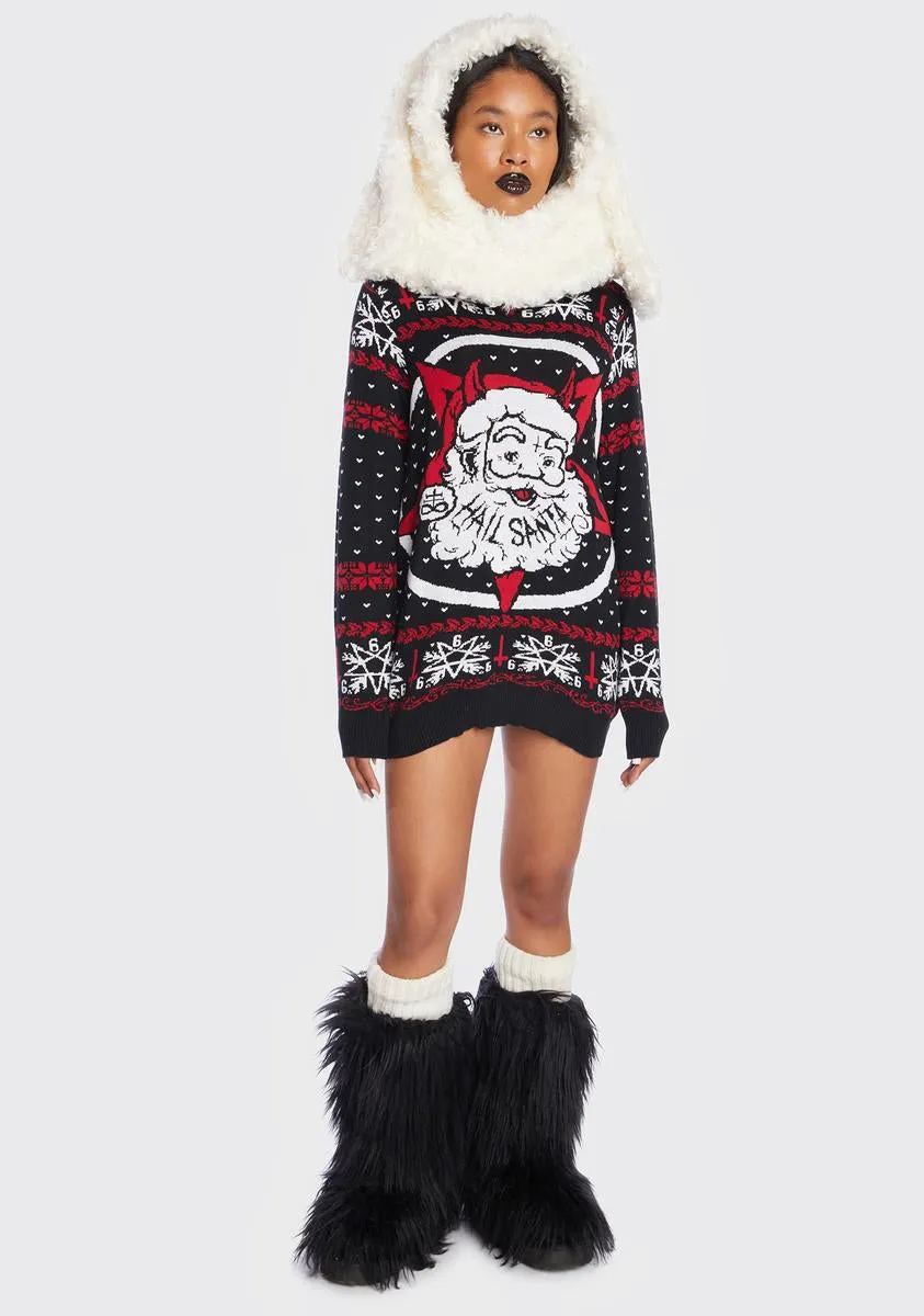 Hail Santa Christmas Sweater