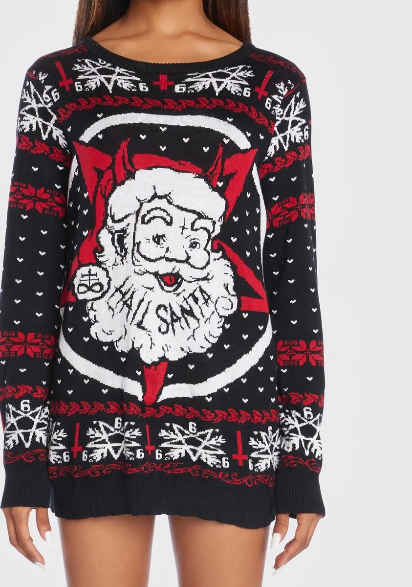 Hail Santa Christmas Sweater
