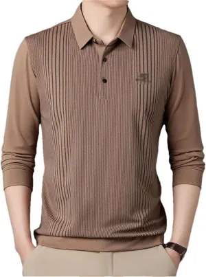 Hgvcfcv MenS Polo Shirts Short/Long Sleeve Quick Dry Athletic Golf T-Shirts Polo Slim Fit T Shirts for Men