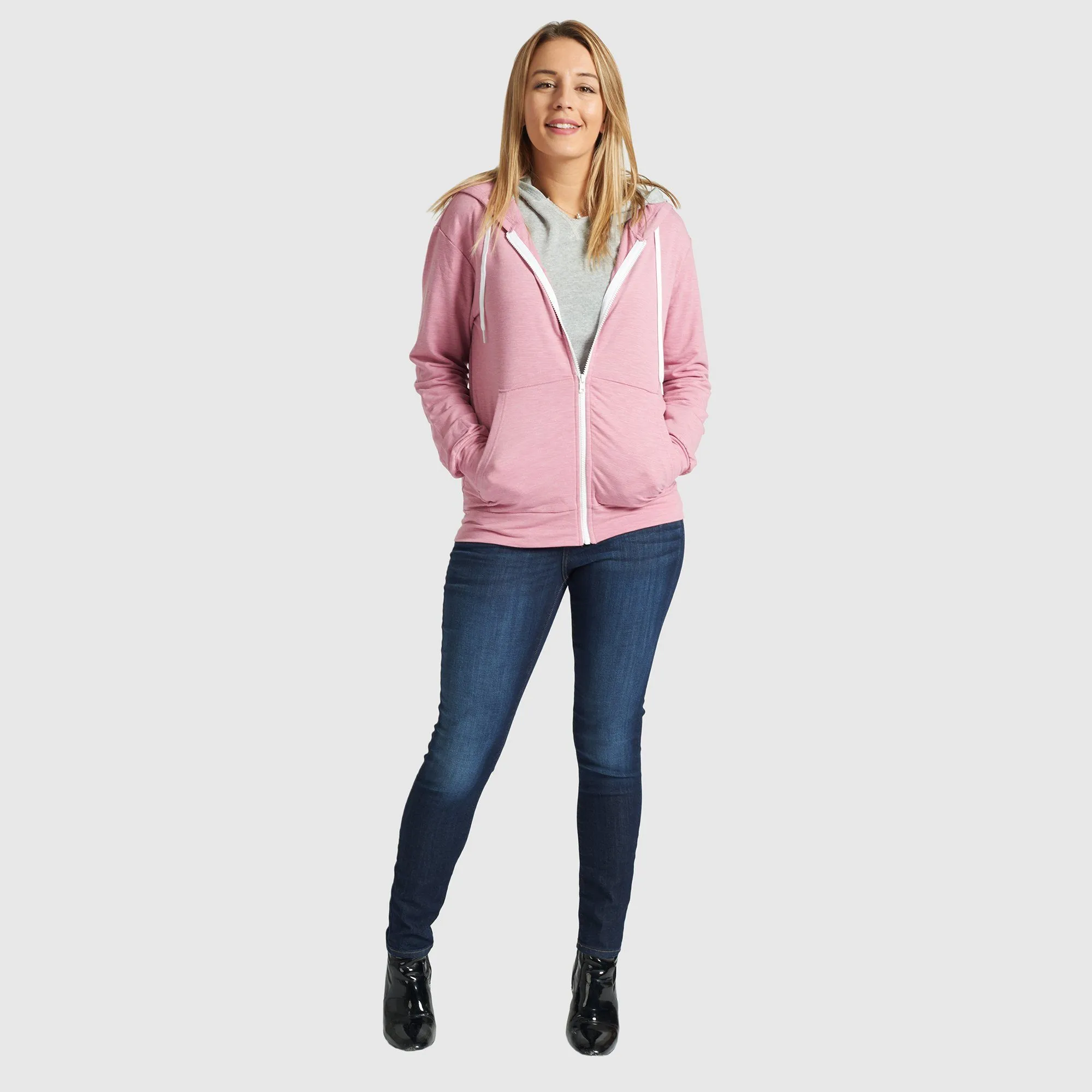 Hooded Hoodie - Pink