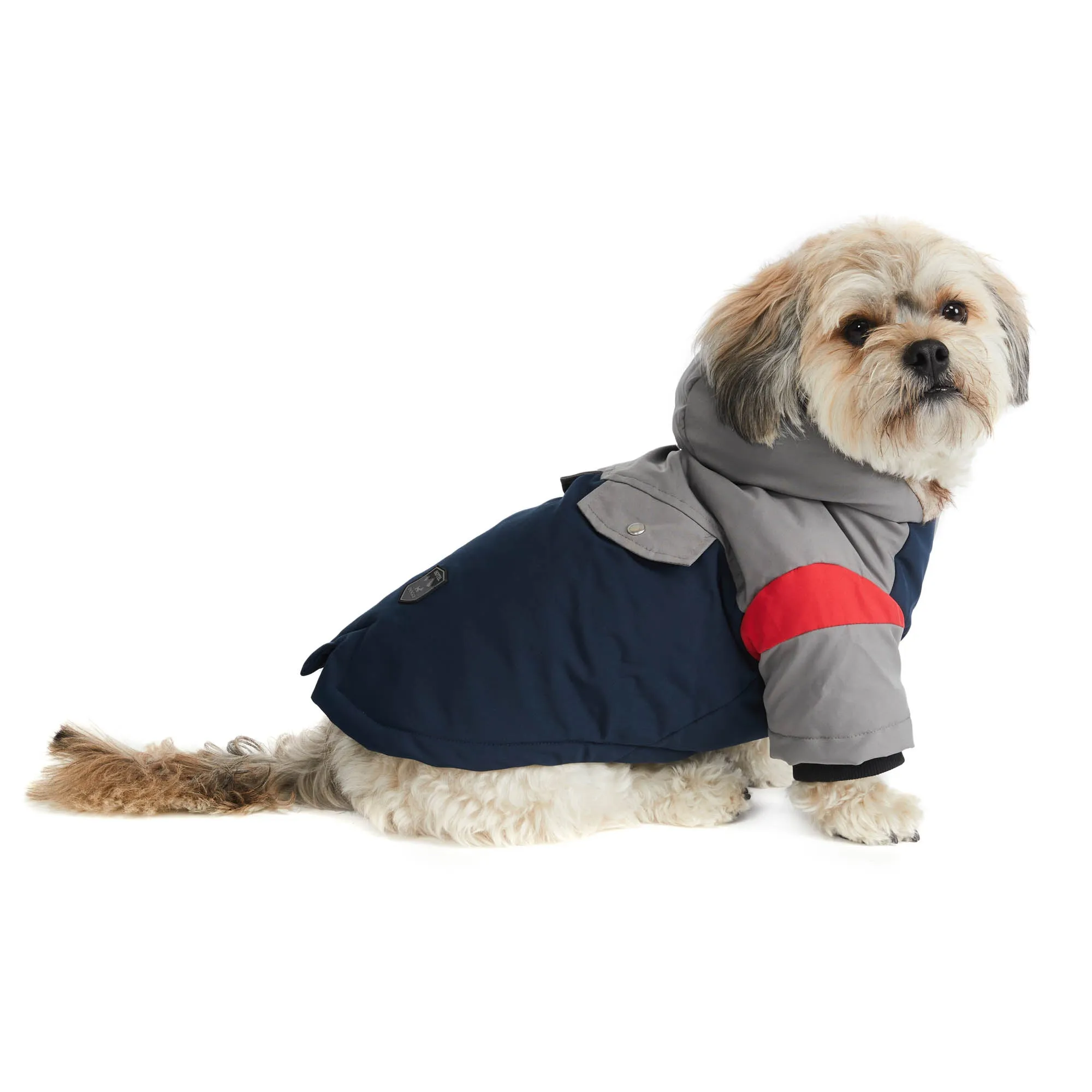 Hooded Retro Ski Parka Jacket