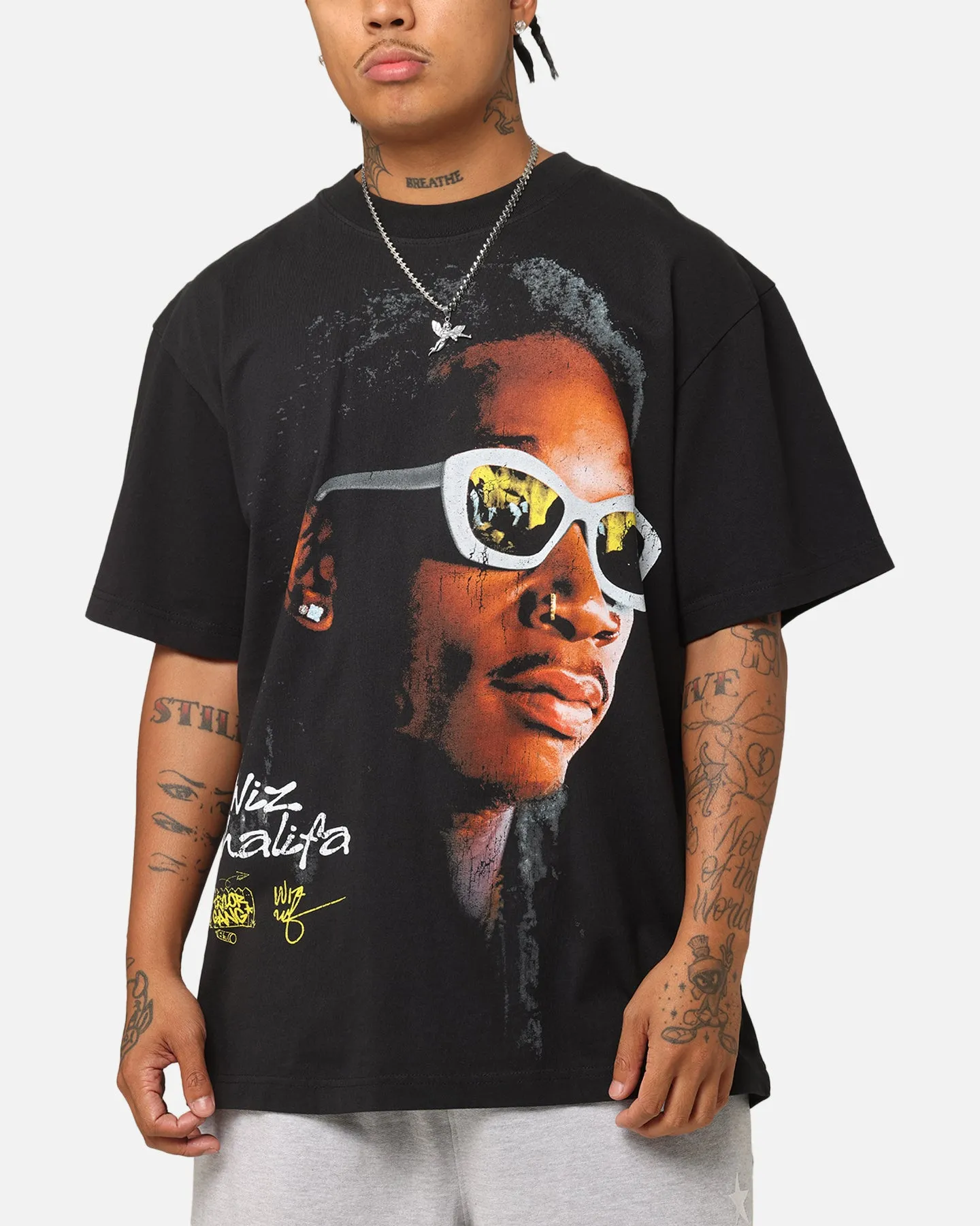 ID Supply Wiz Khalifa Taylor Gang Vision T-Shirt Black