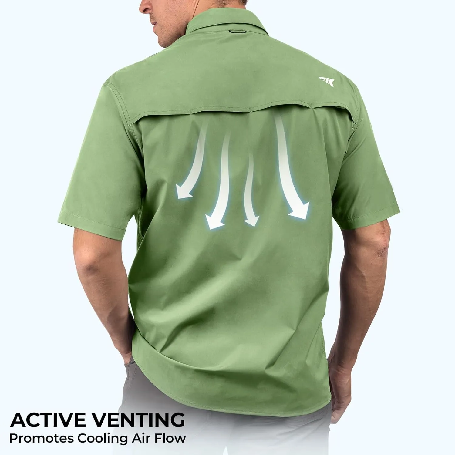 KastKing ReKon Men's Fishing Shirts, Well Made, Quick-Dry Short & Long Sleeve Hiking Beach Shirts, Sun Protection