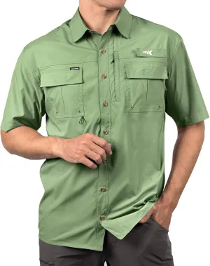 KastKing ReKon Men's Fishing Shirts, Well Made, Quick-Dry Short & Long Sleeve Hiking Beach Shirts, Sun Protection