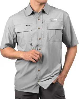 KastKing ReKon Men's Fishing Shirts, Well Made, Quick-Dry Short & Long Sleeve Hiking Beach Shirts, Sun Protection