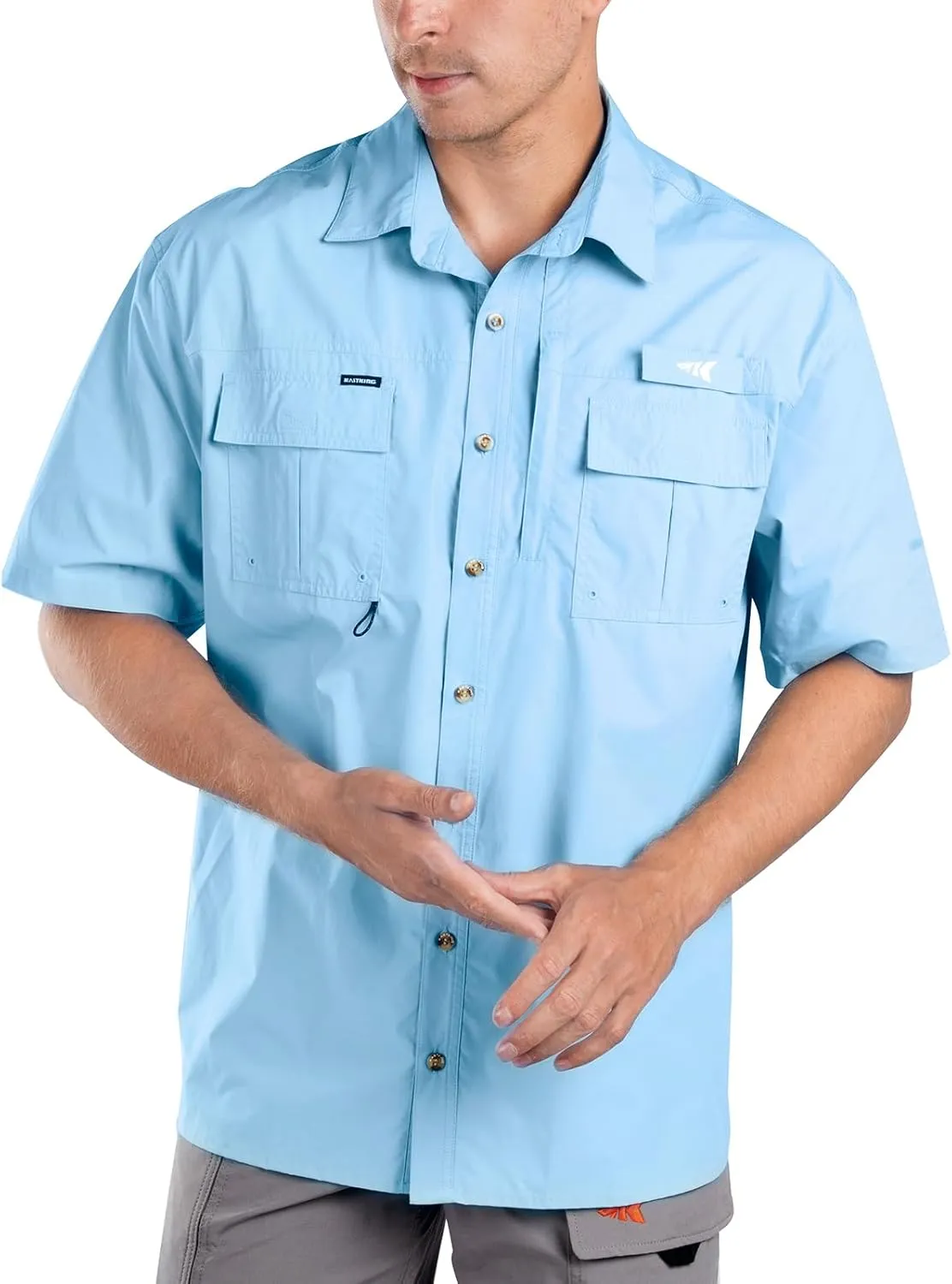 KastKing ReKon Men's Fishing Shirts, Well Made, Quick-Dry Short & Long Sleeve Hiking Beach Shirts, Sun Protection