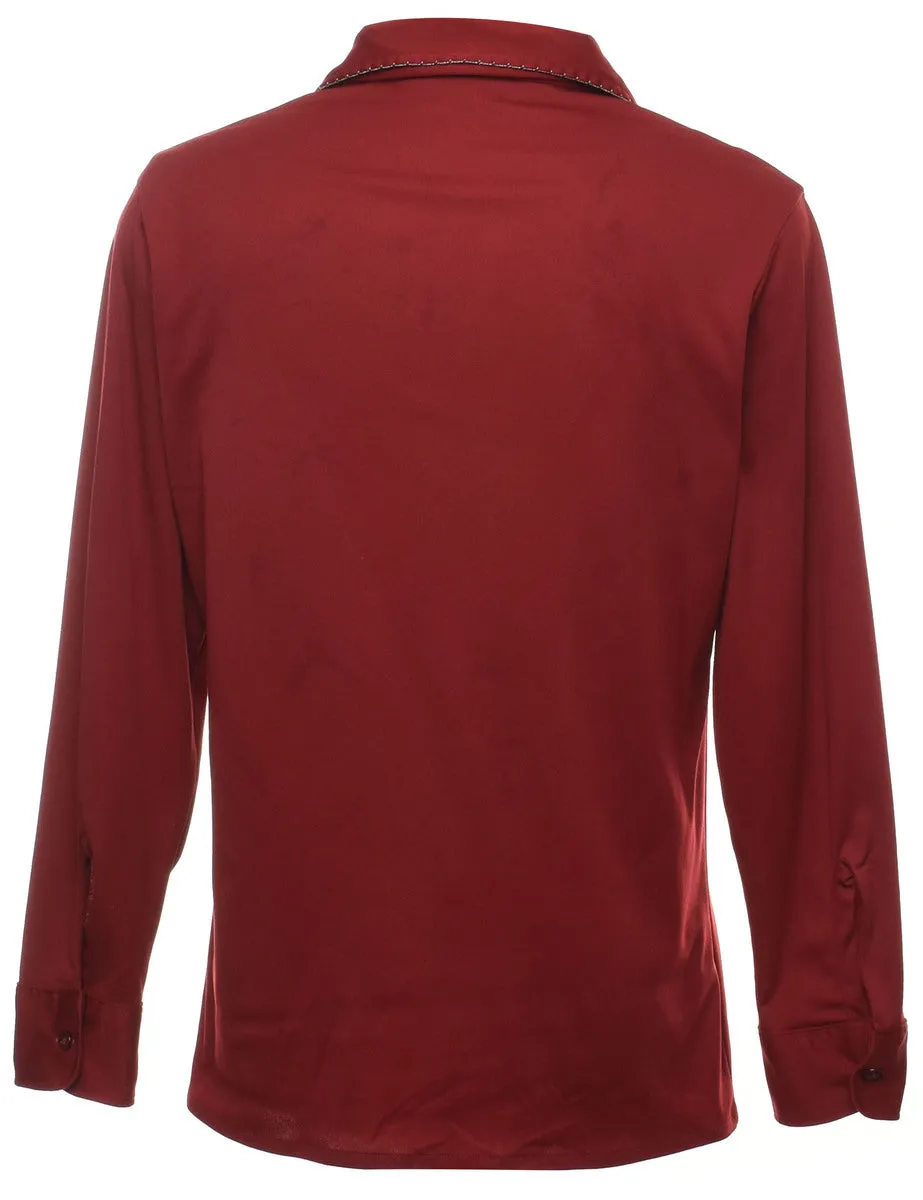 Maroon Shirt - L