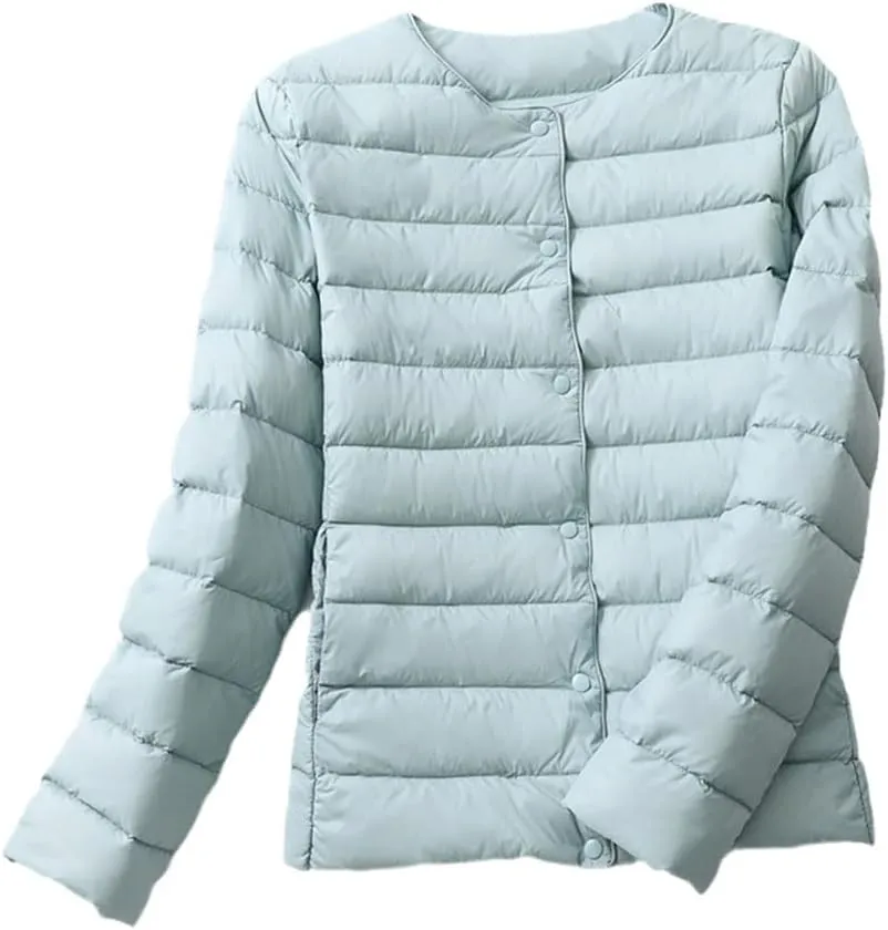 Matt Fabric Ultra Light Duck Down Women Lightweight Coat Warm Female Windbreaker Parka Down Jackets Coats