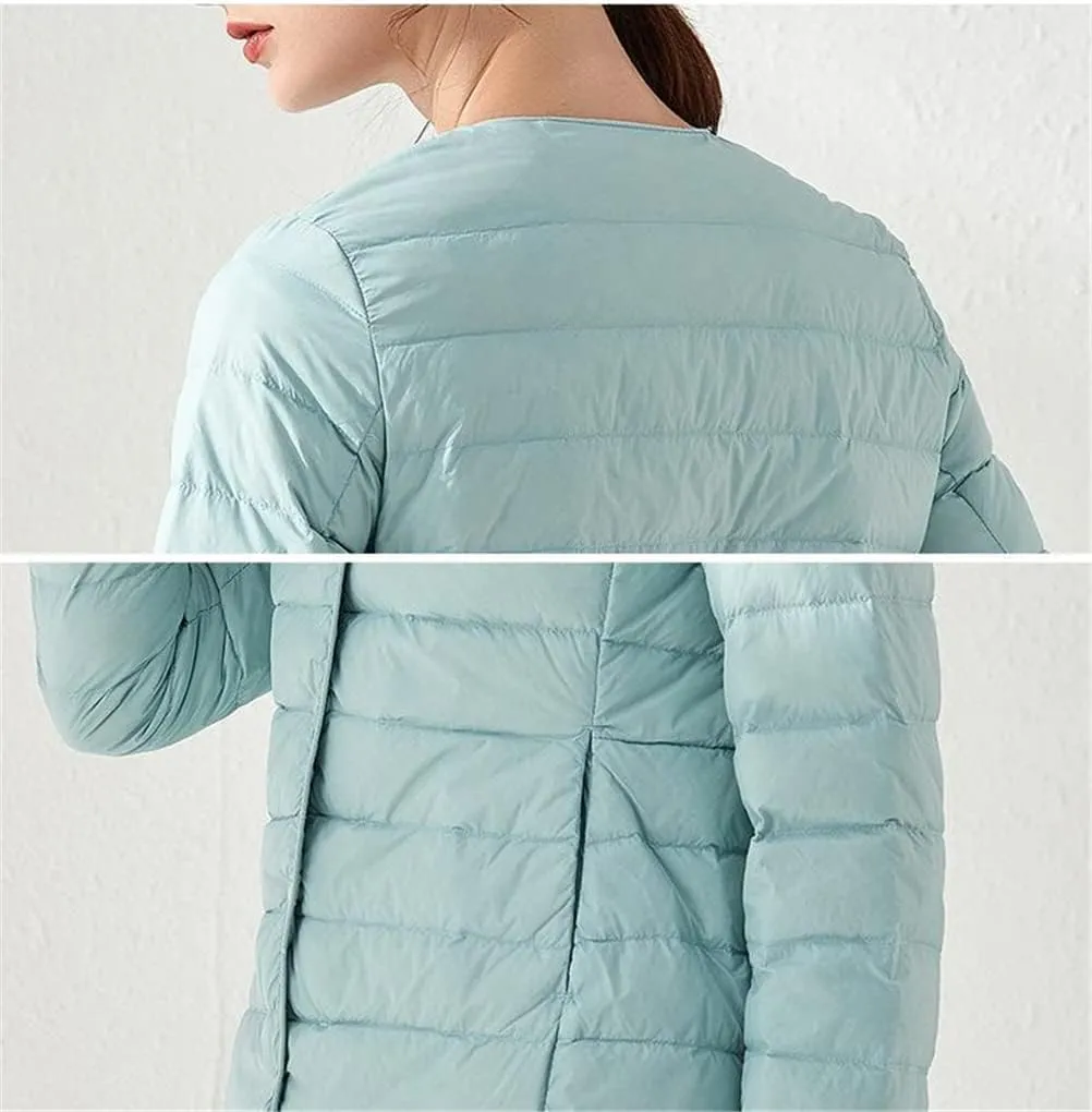 Matt Fabric Ultra Light Duck Down Women Lightweight Coat Warm Female Windbreaker Parka Down Jackets Coats