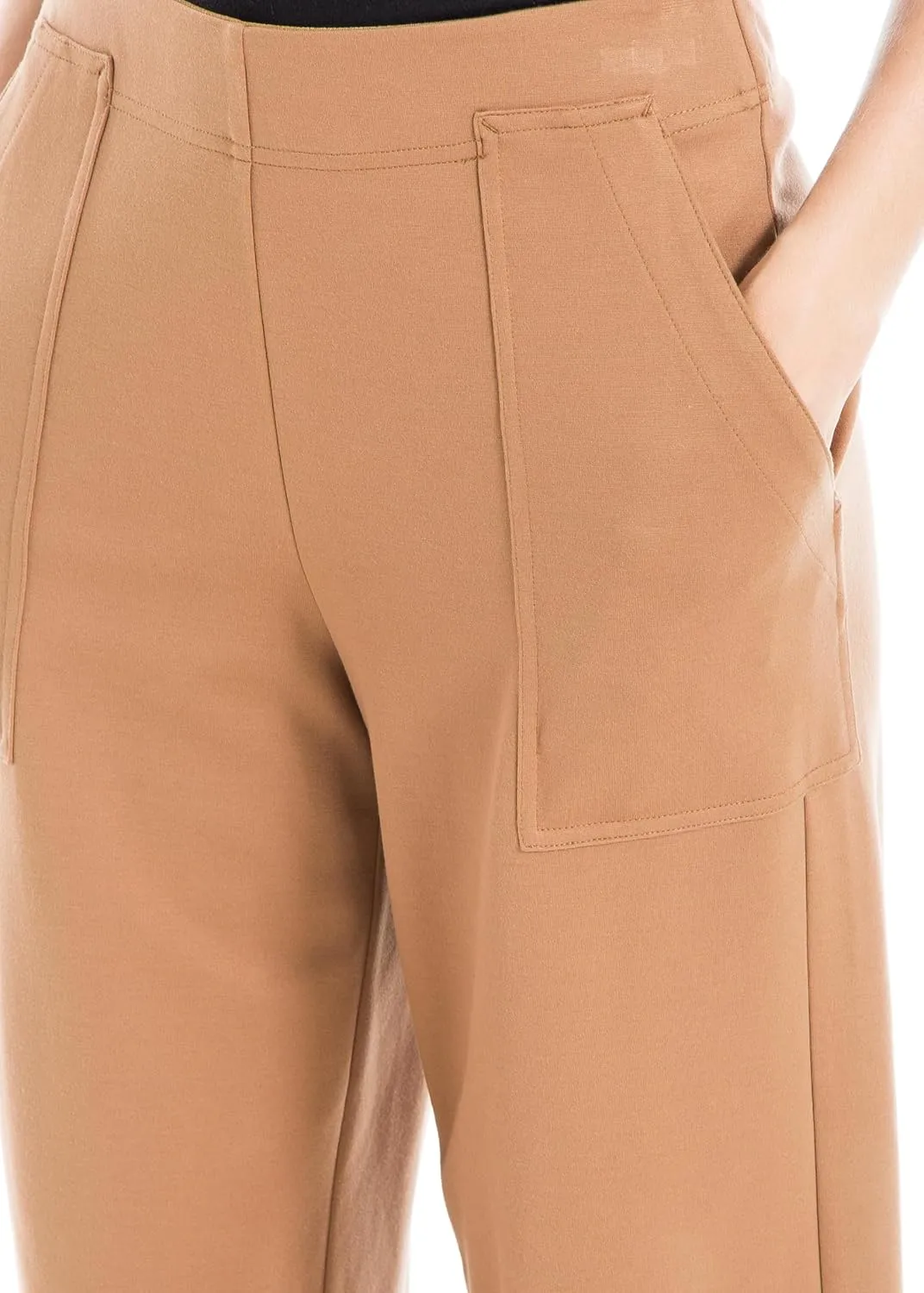 Max Studio Women's Easy Wide Leg Ponte Pant