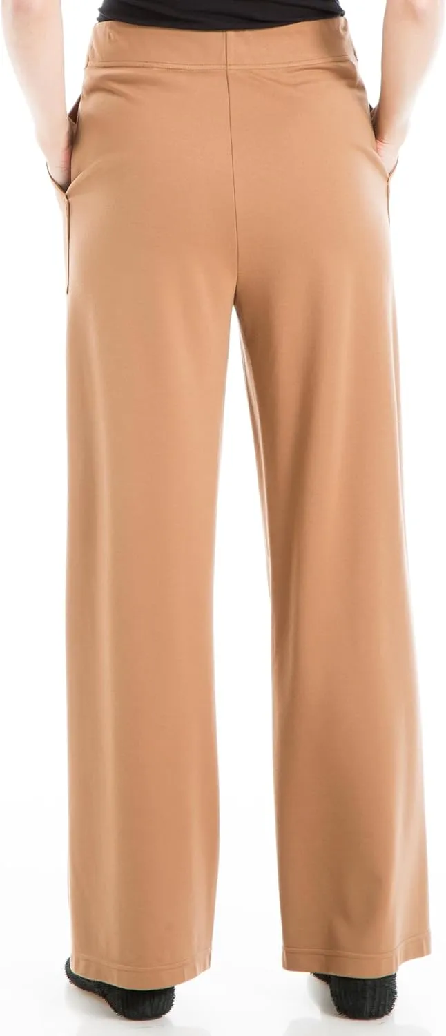 Max Studio Women's Easy Wide Leg Ponte Pant