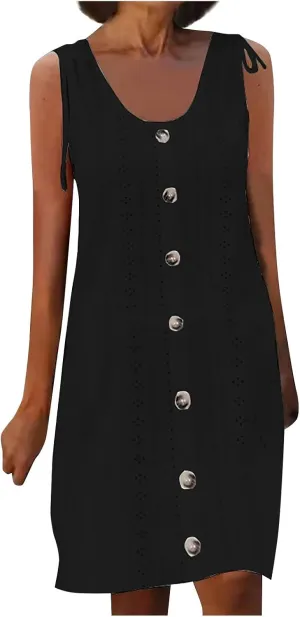 Maxi Long Dresses for Women 2025 Trendy Short Sleeve Eyelet Tshirt Dress Casual Summer Beach Vacation Sundress