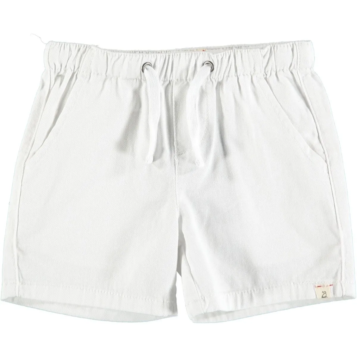 Me & Henry Hugo Twill Shorts in White