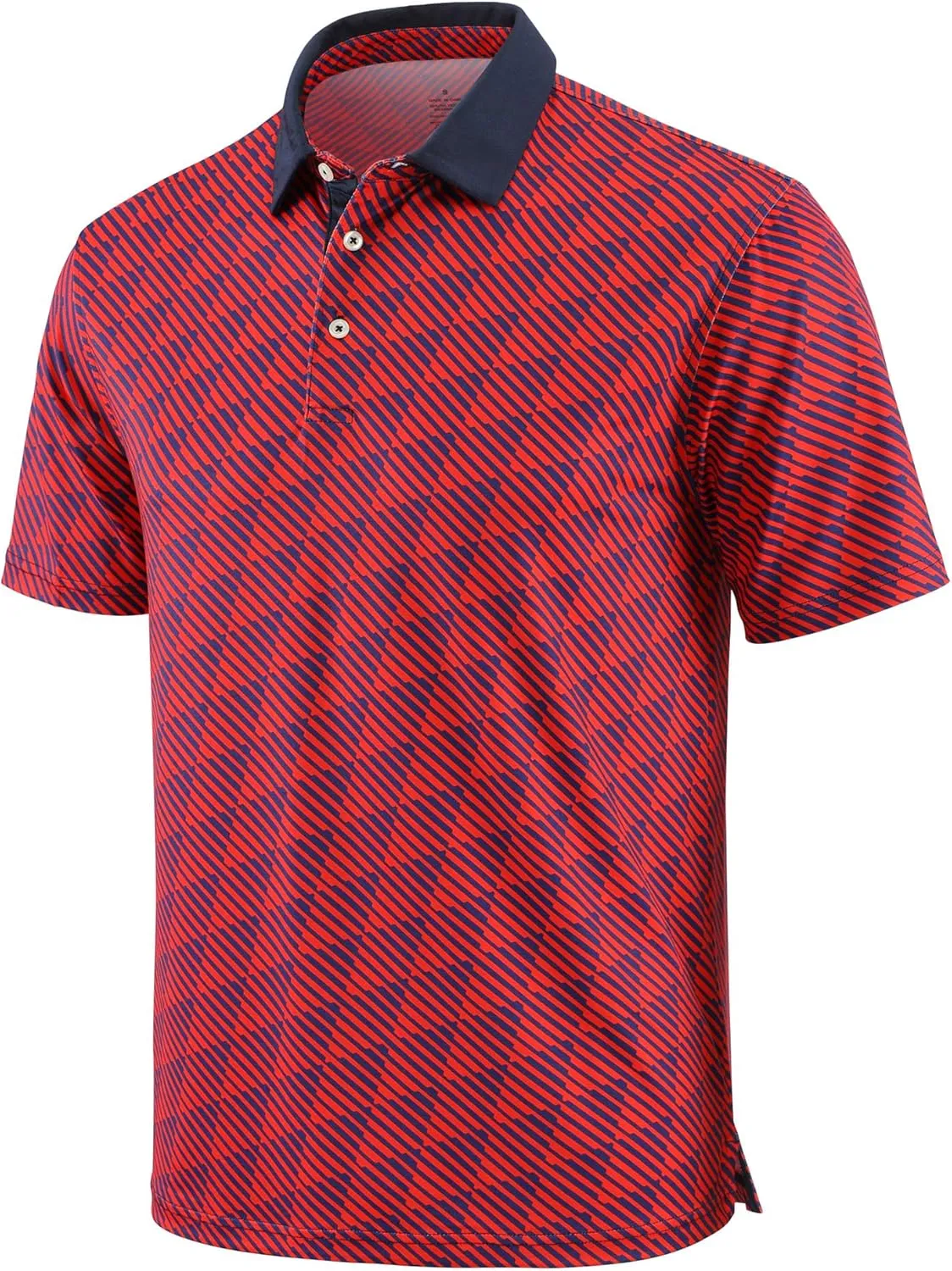 Men's Golf Polo Shirts Short Sleeve Moisture Wicking Quick Dry Fit Business Casual Performance Sports Shirt