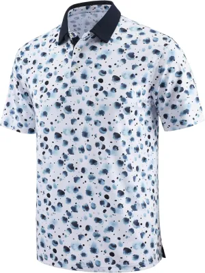 Men's Golf Polo Shirts Short Sleeve Moisture Wicking Quick Dry Fit Business Casual Performance Sports Shirt