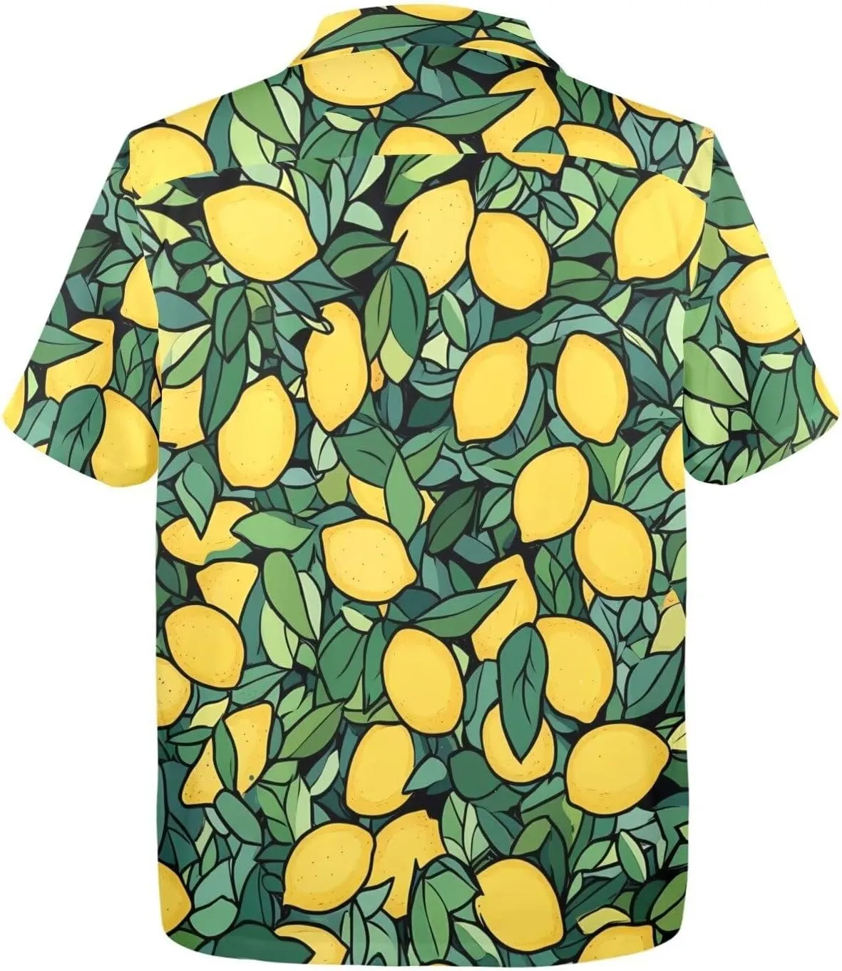 Mens Hawaiian Shirts Short Sleeve Beach Shirts Button-Down Dressy T-Shirts Plus Size Tropical Vacation T-Shirts