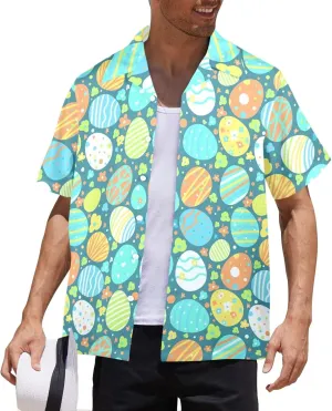 Mens Hawaiian Shirts Short Sleeve Tropical Shirts Button Down Dressy T-Shirts Fashion Beach T-Shirts S-5XL