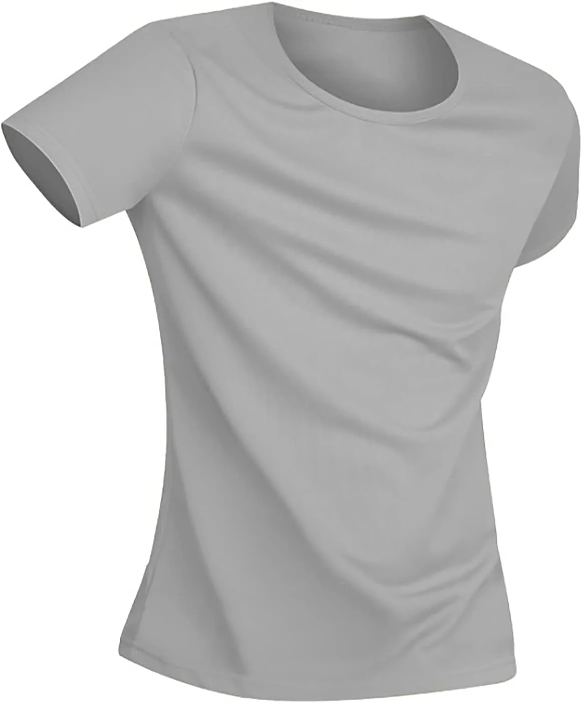 Mens T-shirts Swim Tops Short Sleeve Quick Dry Water Shirt Quick Dry Fishing Beach T-Shirts Running Vest Sports Top