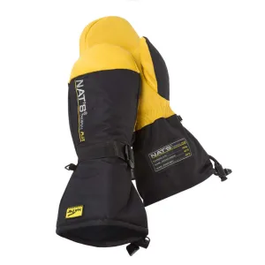 Nats WK985 Poly/Deerskin Insulated Work Mitts, Deerskin Palm, Adjustable Fit, 50% Primaloft® Insulation, Durable Polyester Shell, -40°F Rated | Sizes M-2XL
