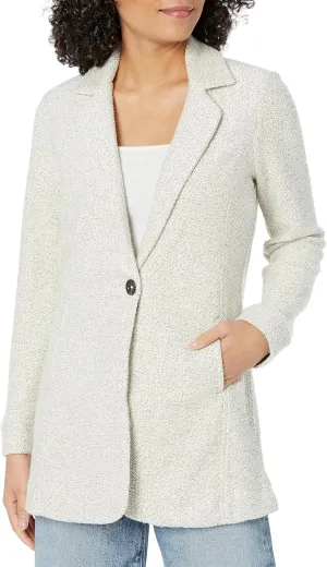 NIC ZOE Women's Easy Boucle Knit Blazer