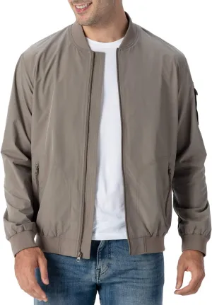 Rdruko Men's Lightweight Bomber Jacket Causal Fashion Stylish Windbreaker Light Jacket