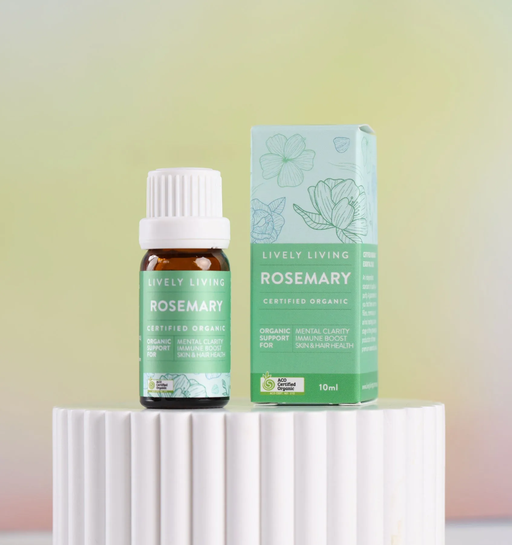 Rosemary Essential Oil Certified Organic 10ml