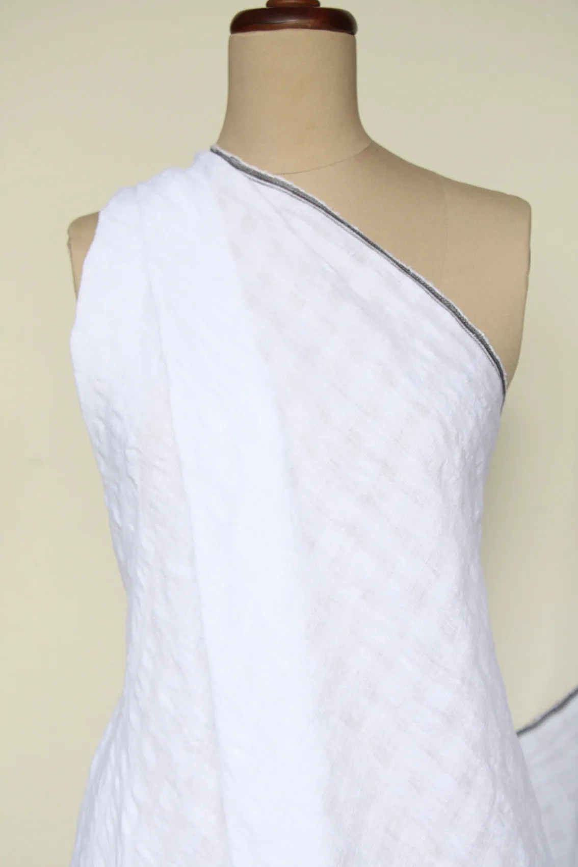 Self Check White Washed Linen