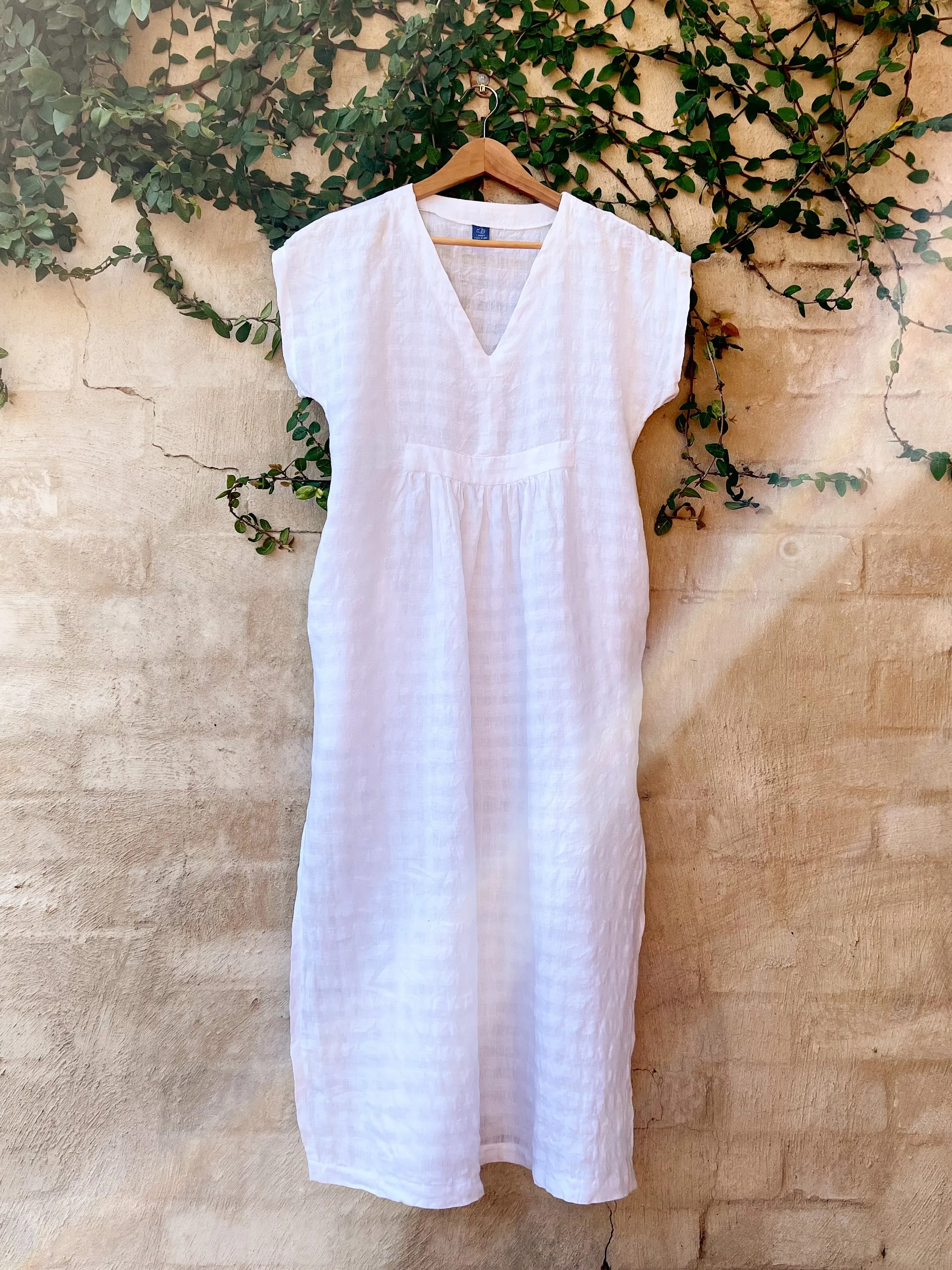 Self Check White Washed Linen