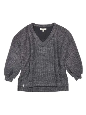 Simply Southern | Adult Knit Top | Charcoal