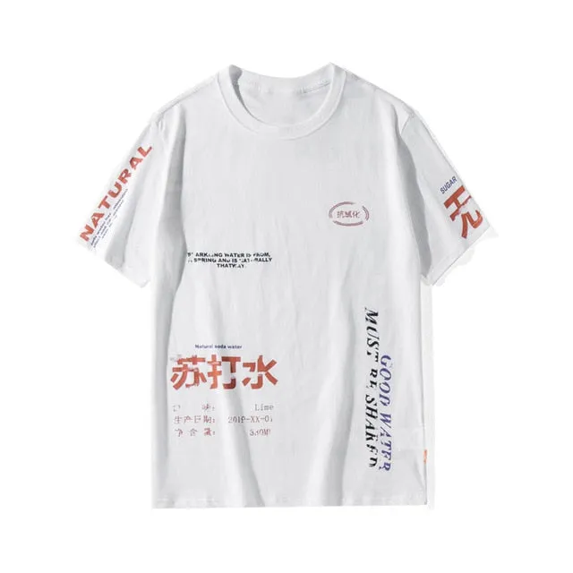 Soda Water Ripped Printed T Shirts
