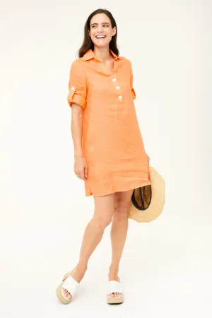 Sophia Dress - Vermillion