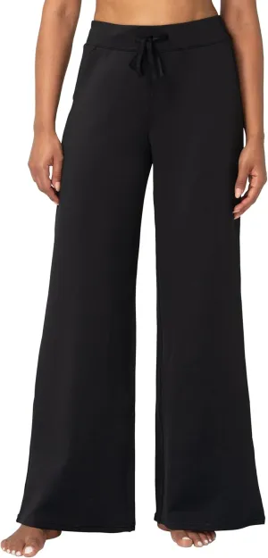 Sunzel Women's Airy Wide Leg Pants, High Waist Yoga Pants Lightweight Lounge Sweatpants with Drawstring for All Day Comfort