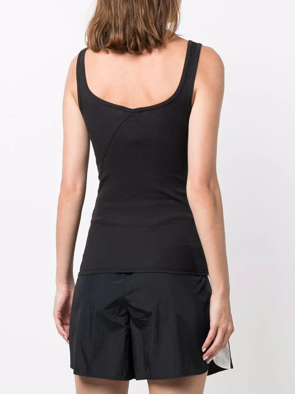 The Essential Rib Scoop Neck Top