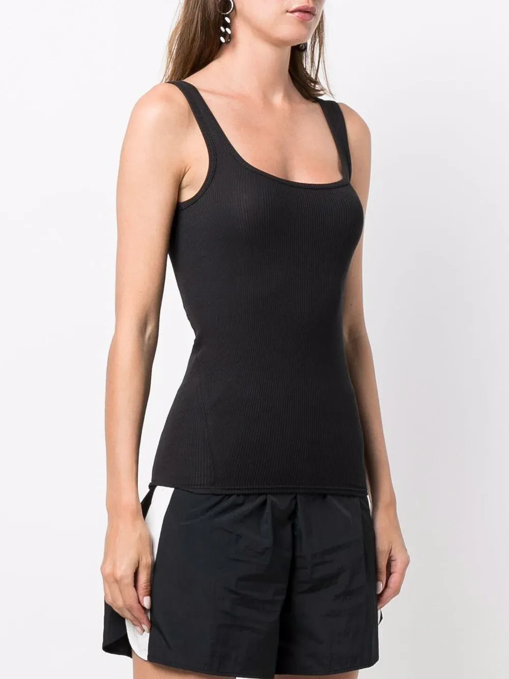 The Essential Rib Scoop Neck Top