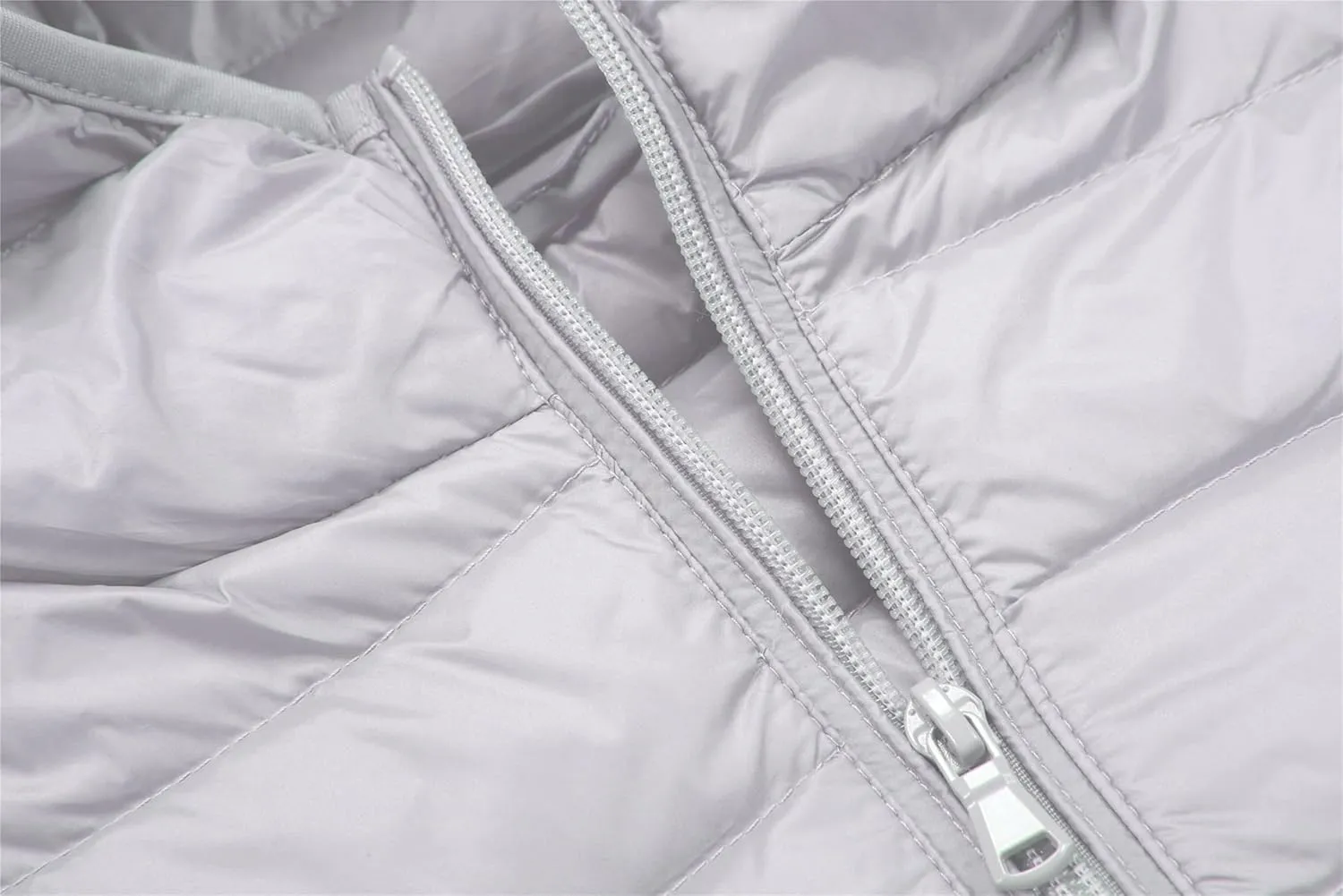 Valennia Women's Short Down Coat Packable Puffer Jacket With Hooded Winter Ultra Light Outerwear
