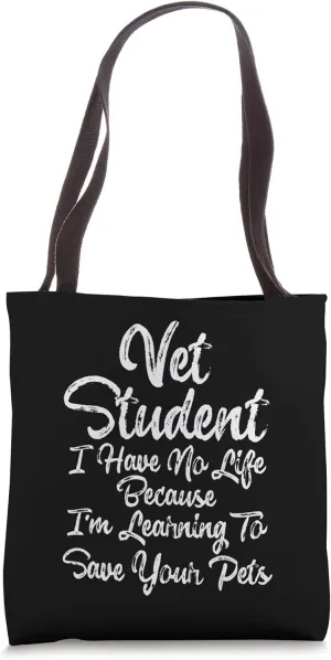 Veterinarian Shirts Vet Student Tees Men Women Doctor Gifts Tote Bag