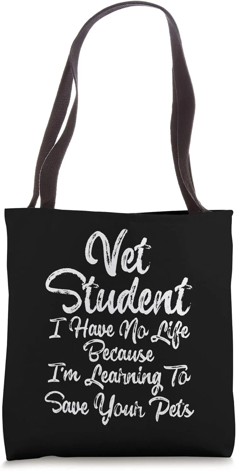 Veterinarian Shirts Vet Student Tees Men Women Doctor Gifts Tote Bag